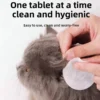 PETCLEAR 200Pcs Pet Eyes Wipes for Dogs And Cats Tear Stain Remover Cleaning Wet Wipes for Pets Eye Cleaning