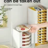 Multi Functional Instant Noodle Storage Box Kitchen Organizer for Ramen Cups Perfect for Pantry Organization Food Storage
